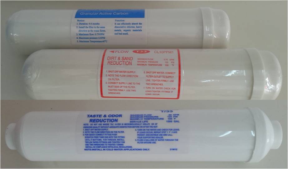 UP In-line cartridges