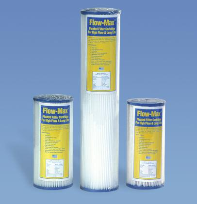 Pleated cartridges
